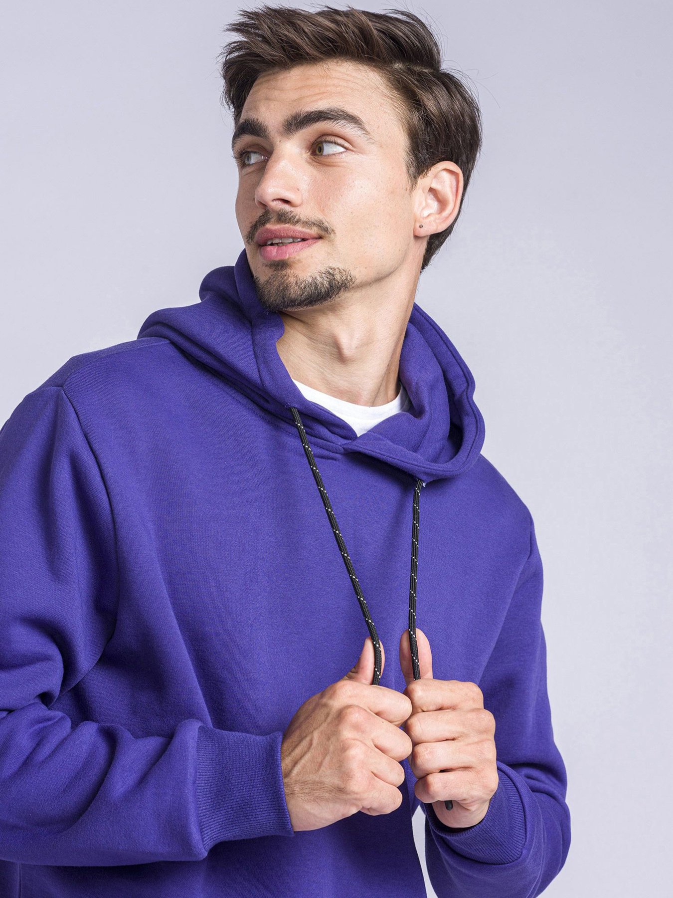 Худи Piazza Italia модель 04481_violet Фото