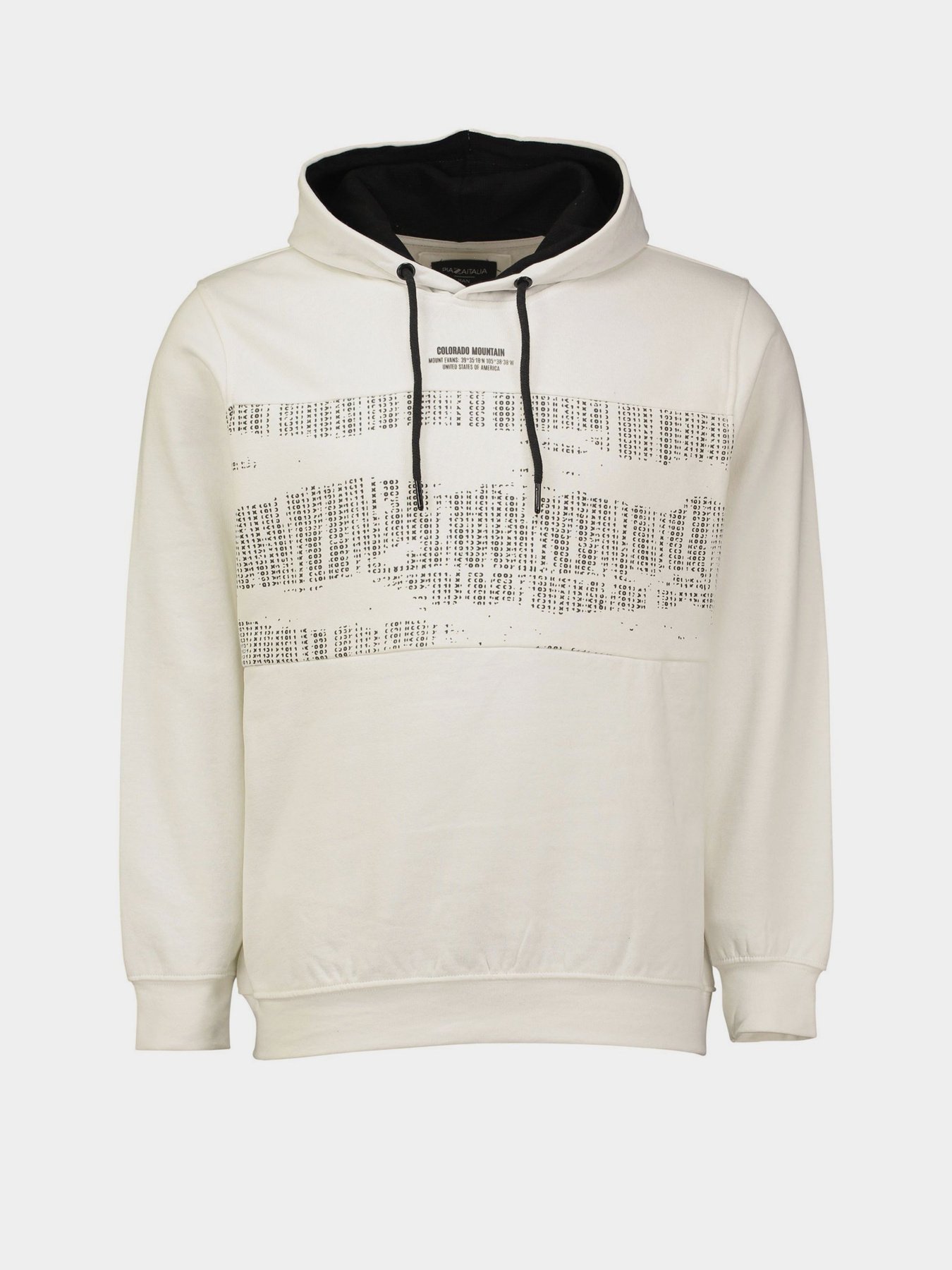 Худі Piazza Italia модель 04787_white Фото