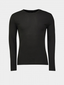 Лонгслив Piazza Italia модель 05042_black Фото