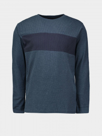 Лонгслів Piazza Italia модель 05286_blue Фото