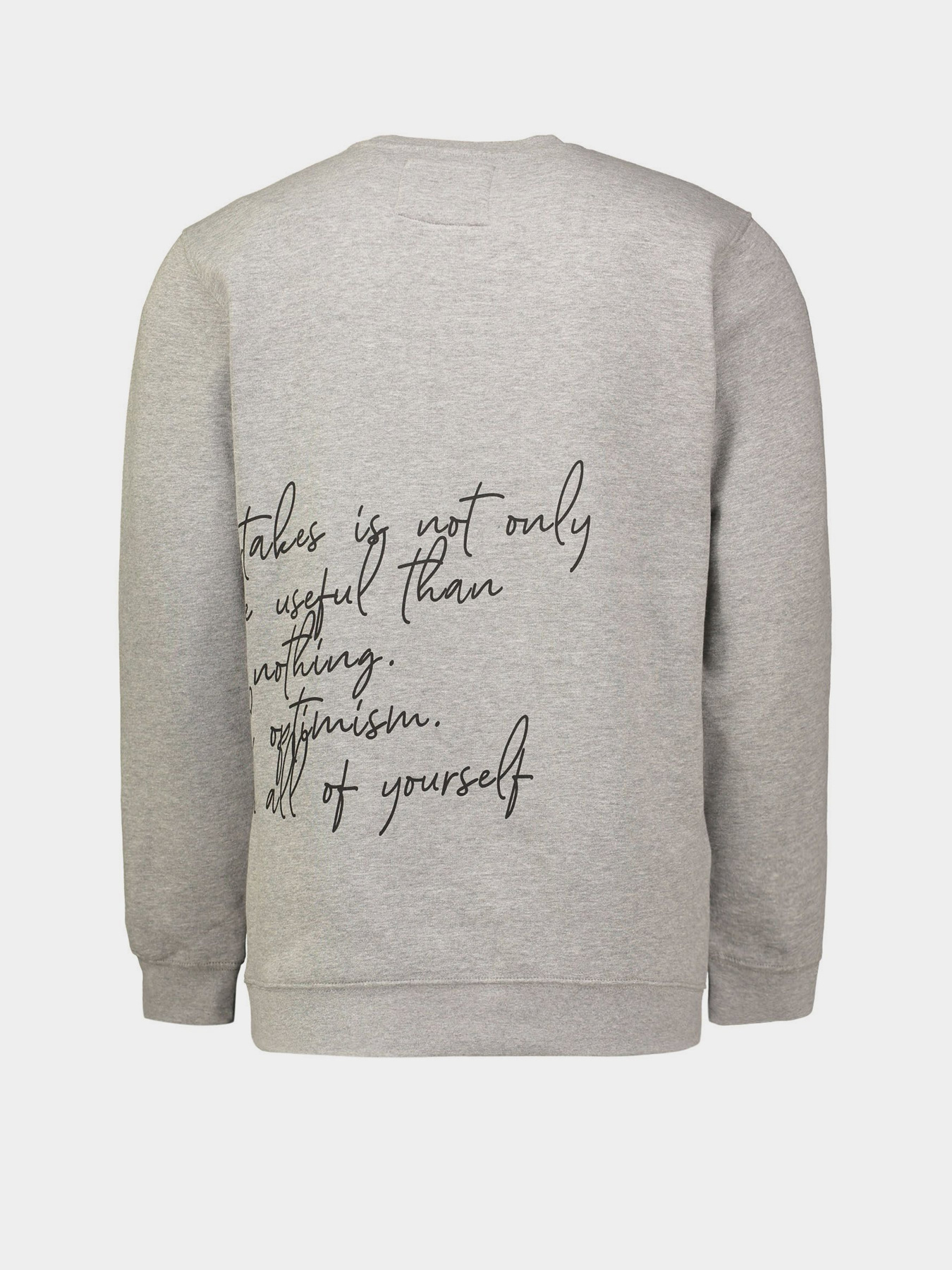 Свитшот Piazza Italia модель 05750_grey melange Фото