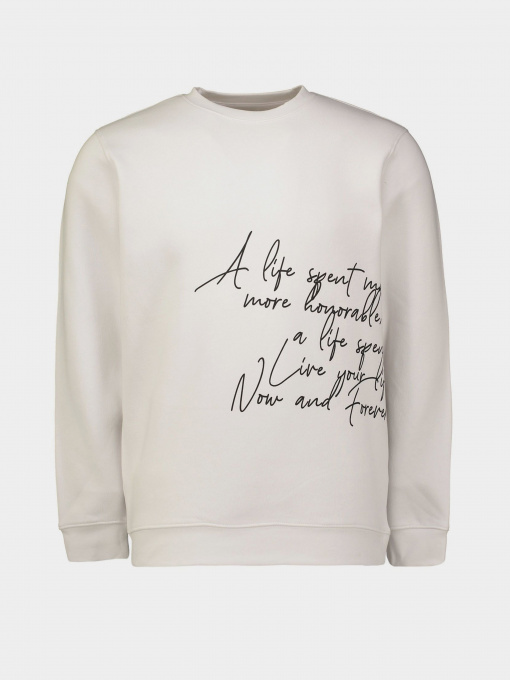 Свитшот Piazza Italia модель 05750_white Фото