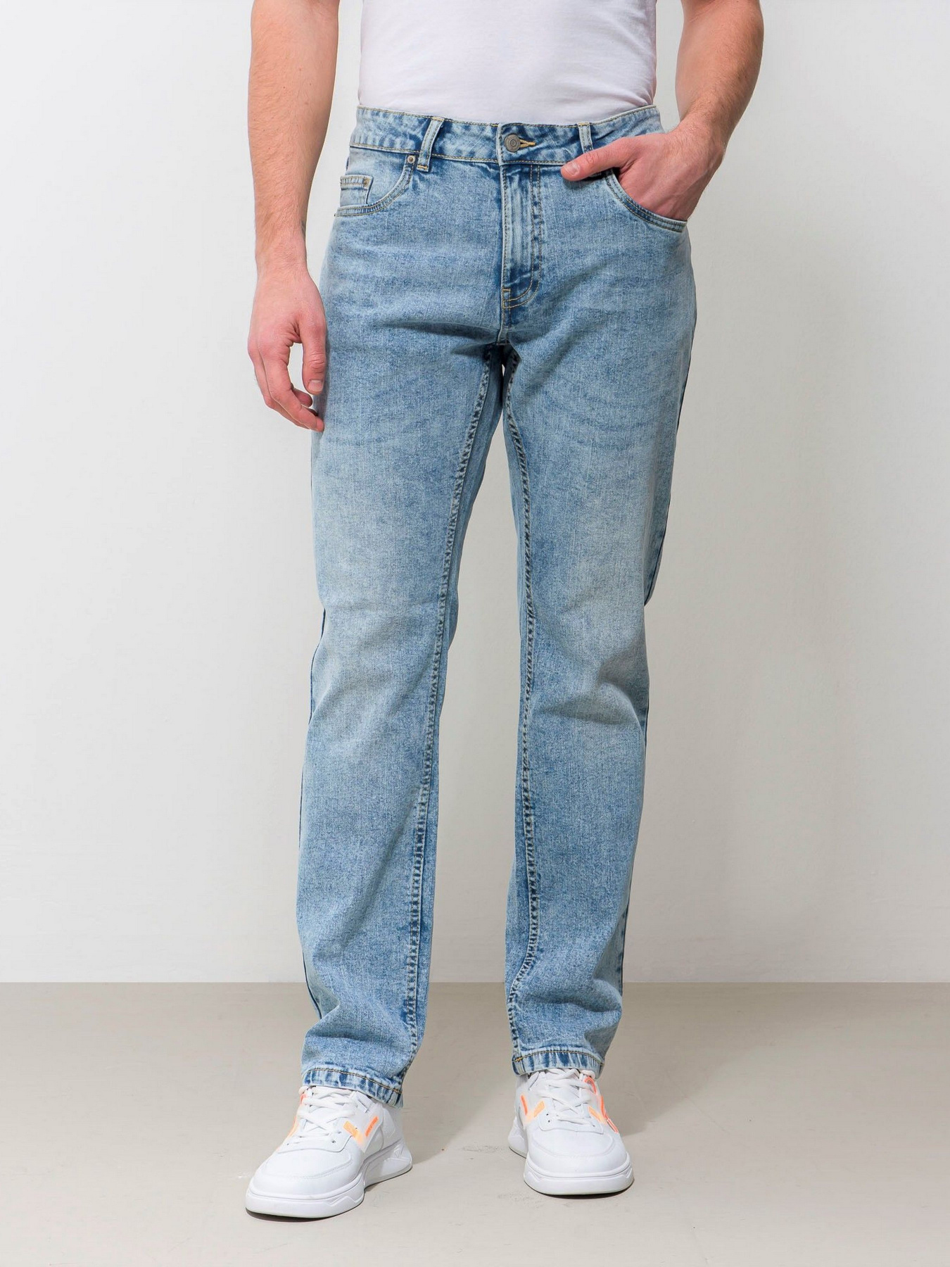 Прямые джинсы Piazza Italia модель 54619_Denim Фото
