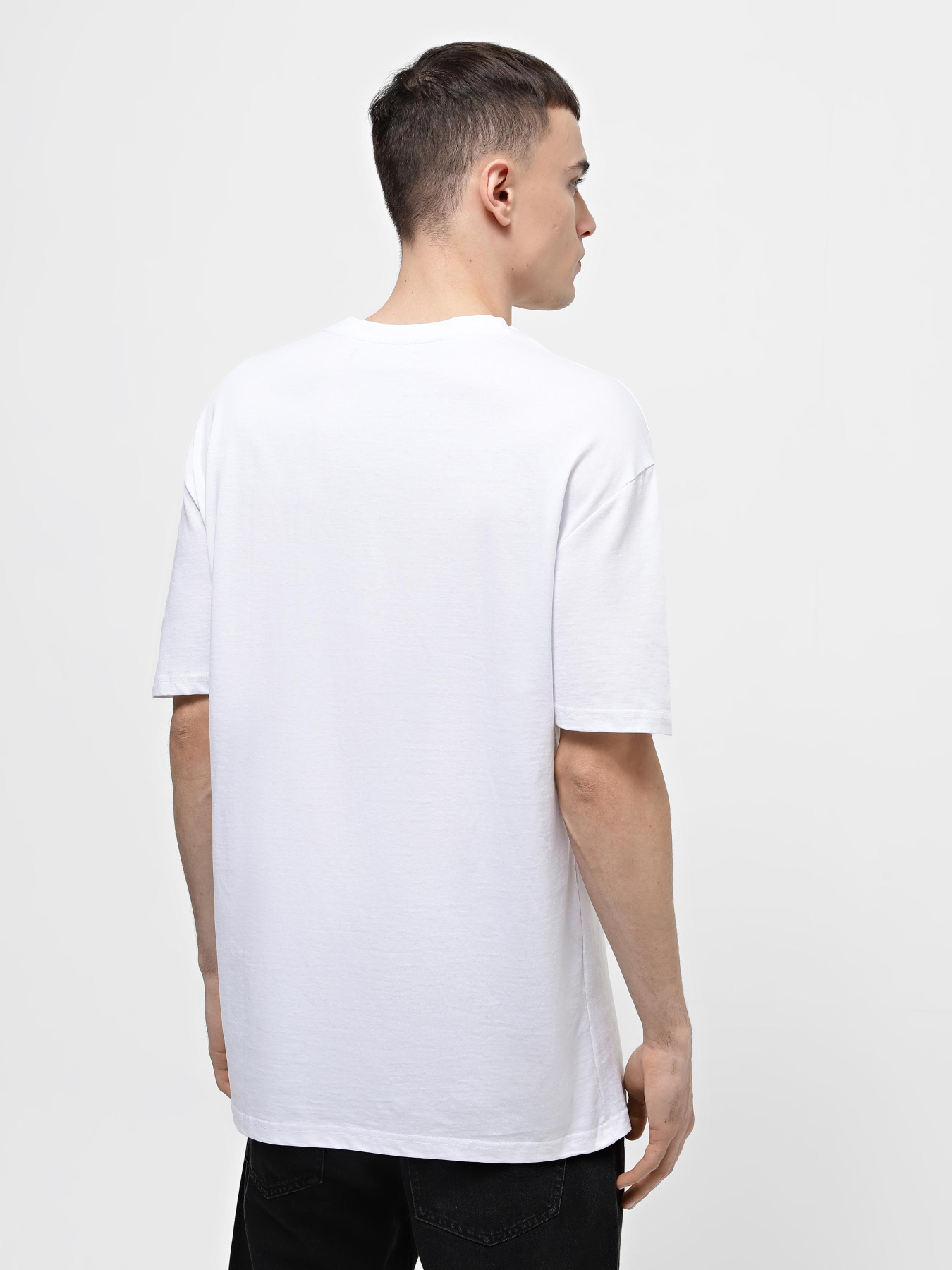 Футболка Piazza Italia модель 57554_white Футболка Piazza Italia модель 57554_white Фото