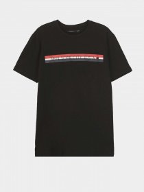 Футболка Piazza Italia модель 58059_black Фото