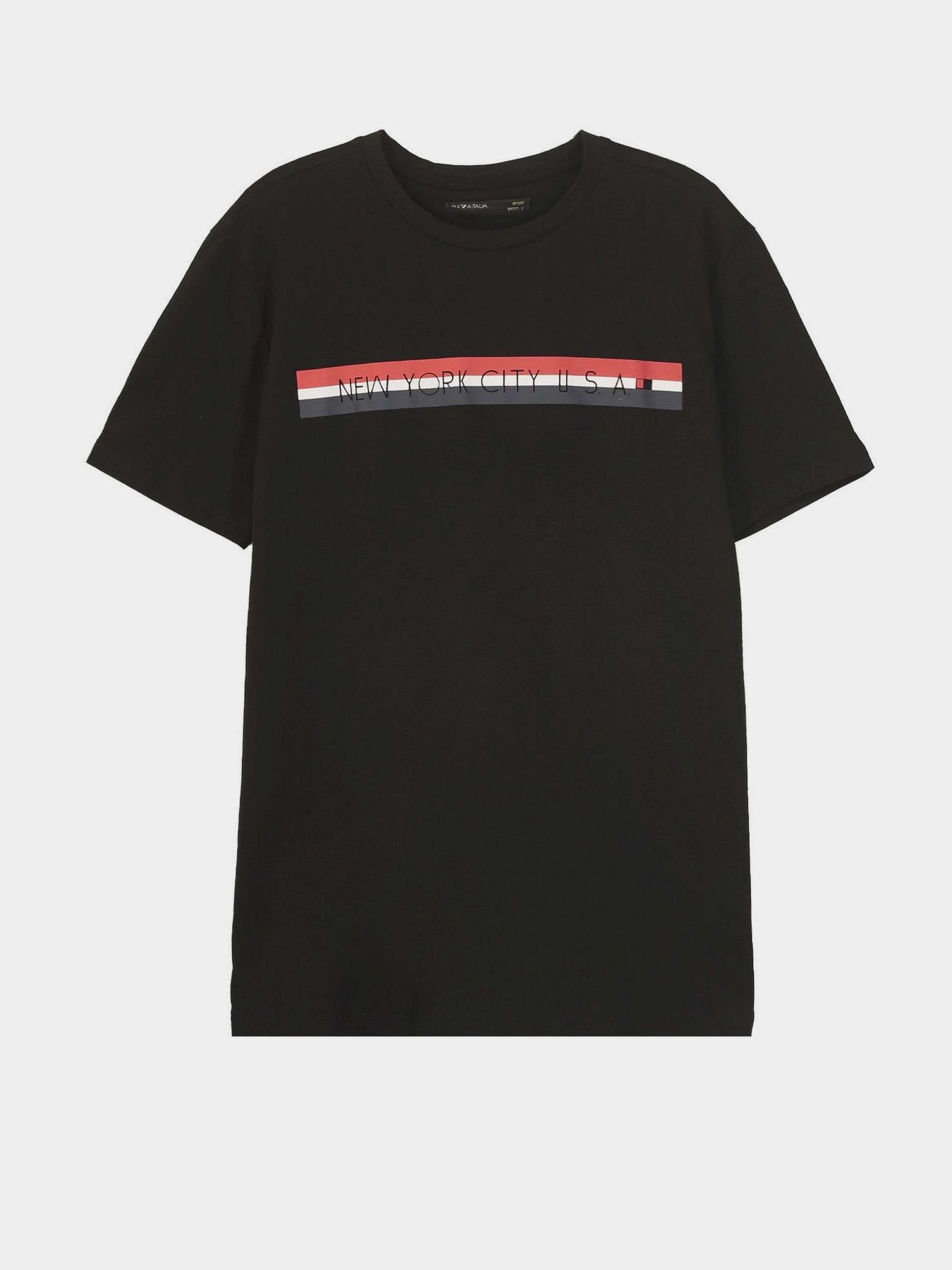 Футболка Piazza Italia модель 58059_black Футболка Piazza Italia модель 58059_black Фото