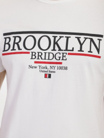 Футболка Piazza Italia модель 58059_white Фото