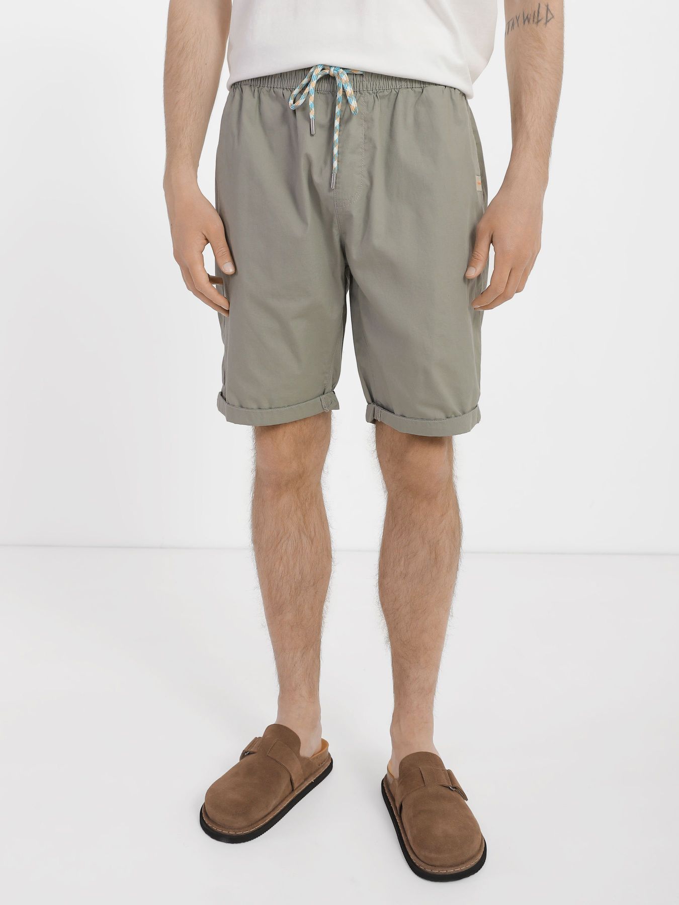 Шорты Piazza Italia модель 05476_sage Фото