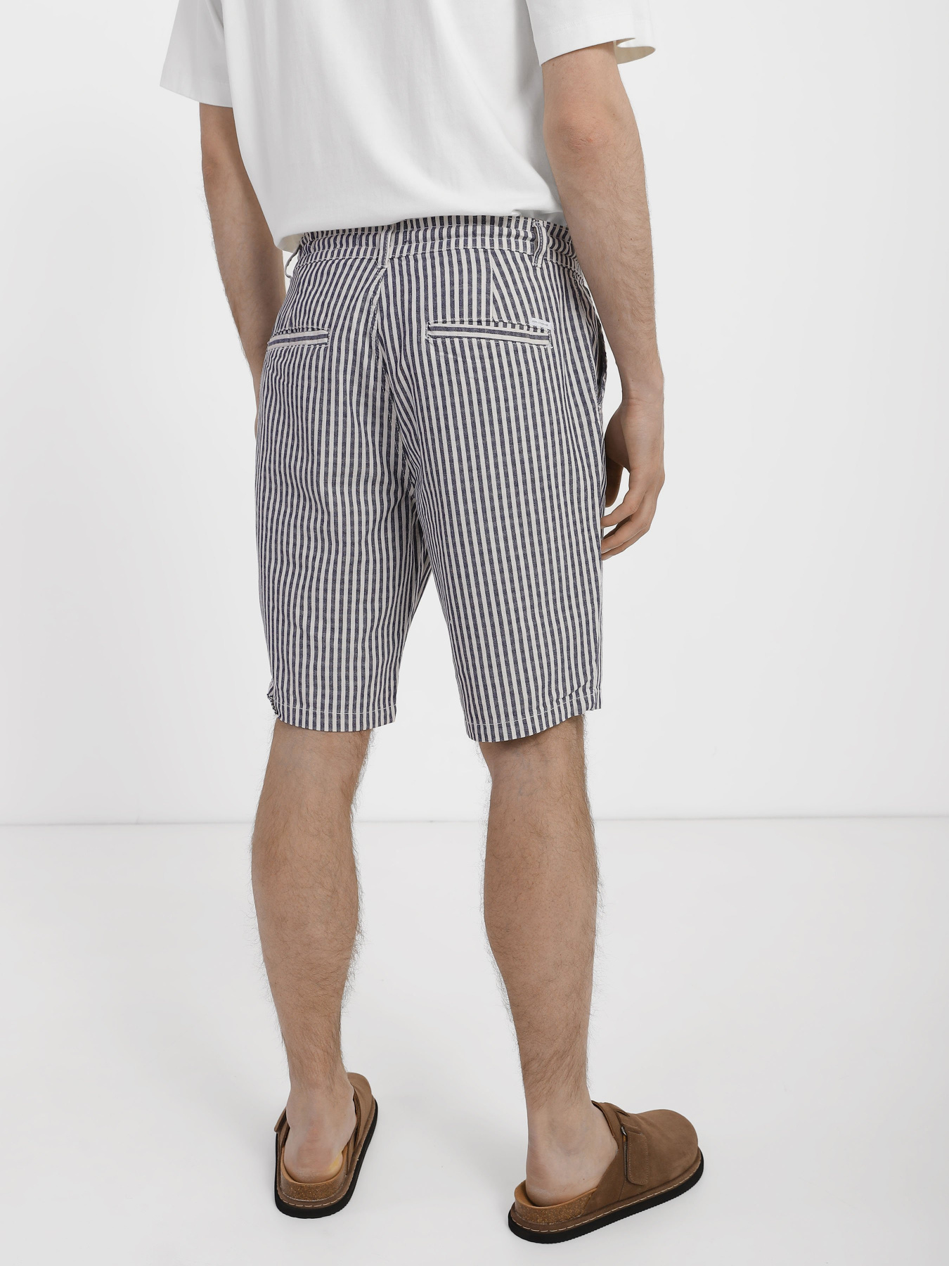 Повсякденні шорти Piazza Italia модель 06569_blue Фото