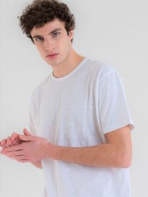 Футболка Piazza Italia модель 56049_white Фото