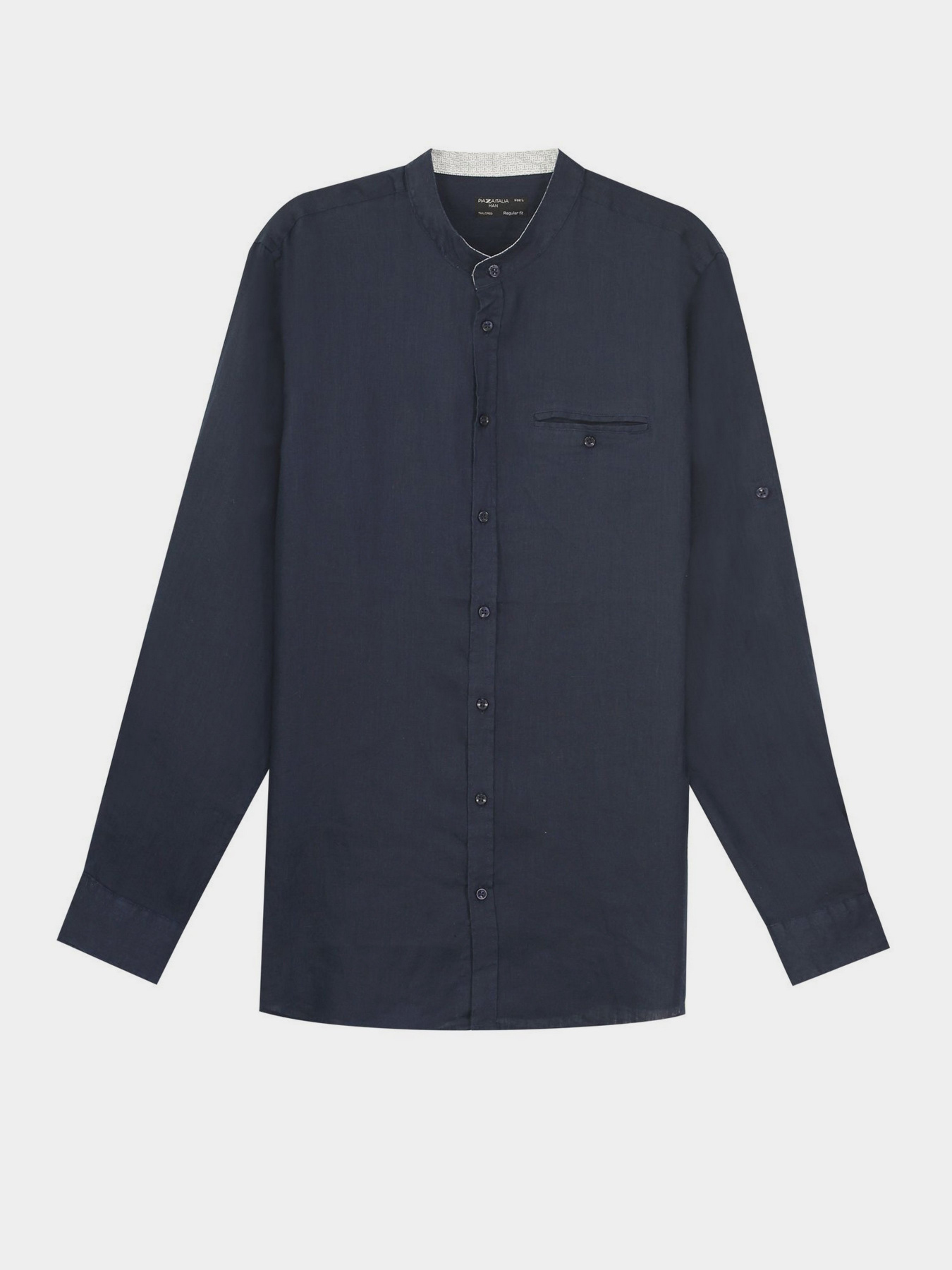 Сорочка повсякденна Piazza Italia модель 83571_blue Фото