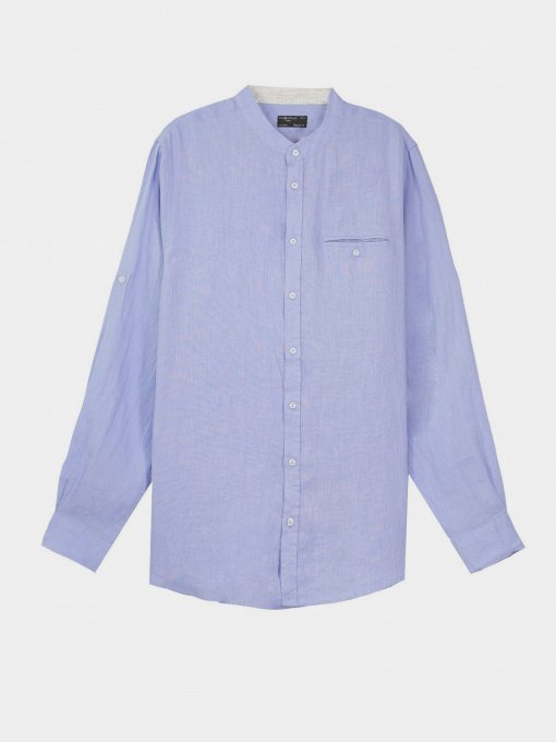 Рубашка повседневная Piazza Italia модель 83571_celestial Фото