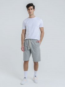 Шорты Piazza Italia модель 87230_grey melange Фото