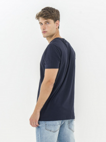 Футболка Piazza Italia модель 07436_blue Фото