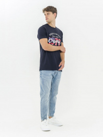 Футболка Piazza Italia модель 07436_blue Фото