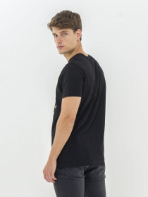 Футболка Piazza Italia модель 07436_black Фото