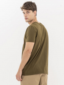 Футболка Piazza Italia модель 07436_army Футболка Piazza Italia модель 07436_army Фото