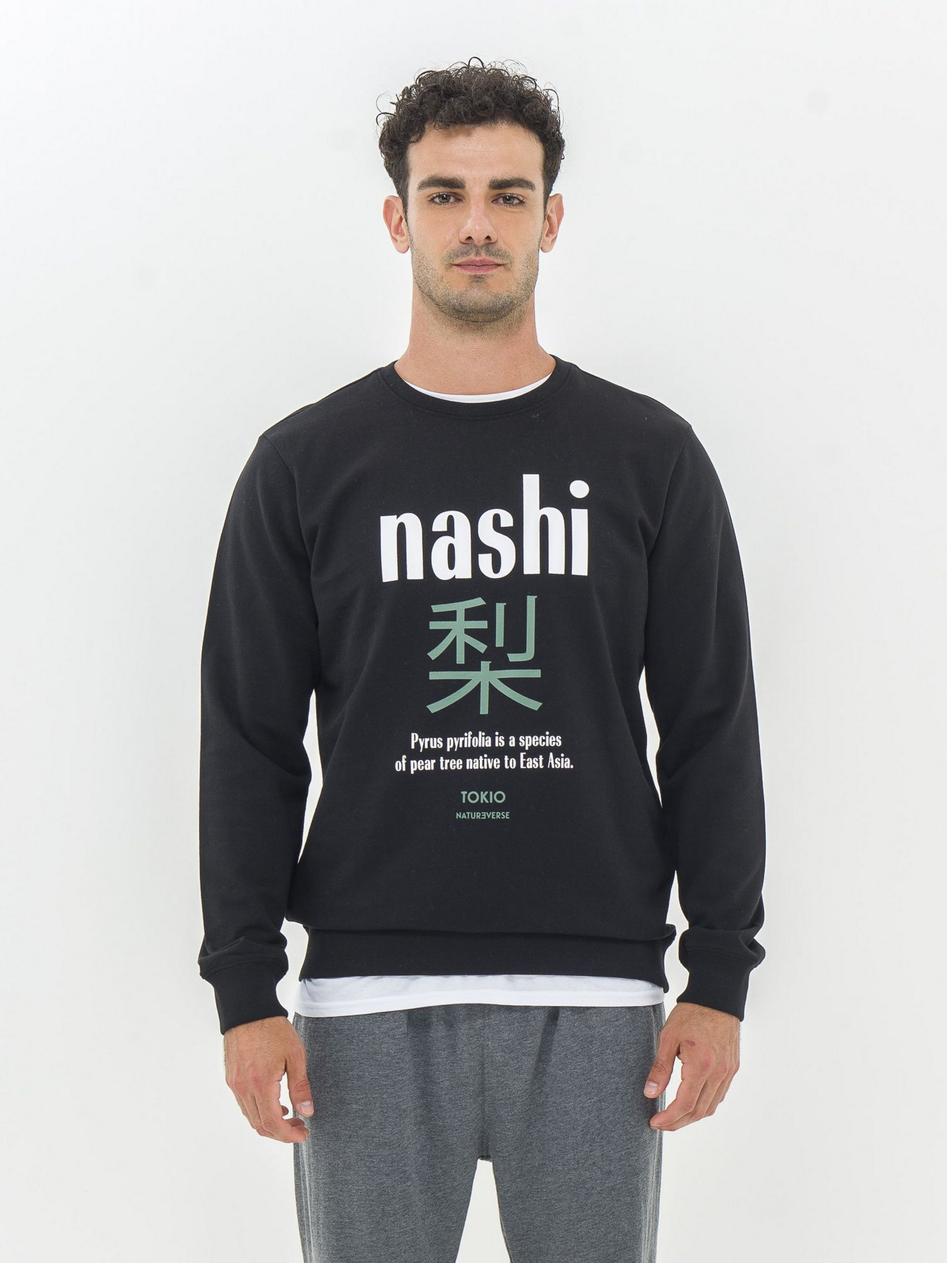 Свитшот Piazza Italia модель 07452_black Фото