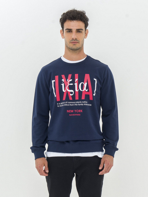 Світшот Piazza Italia модель 07452_blue Фото