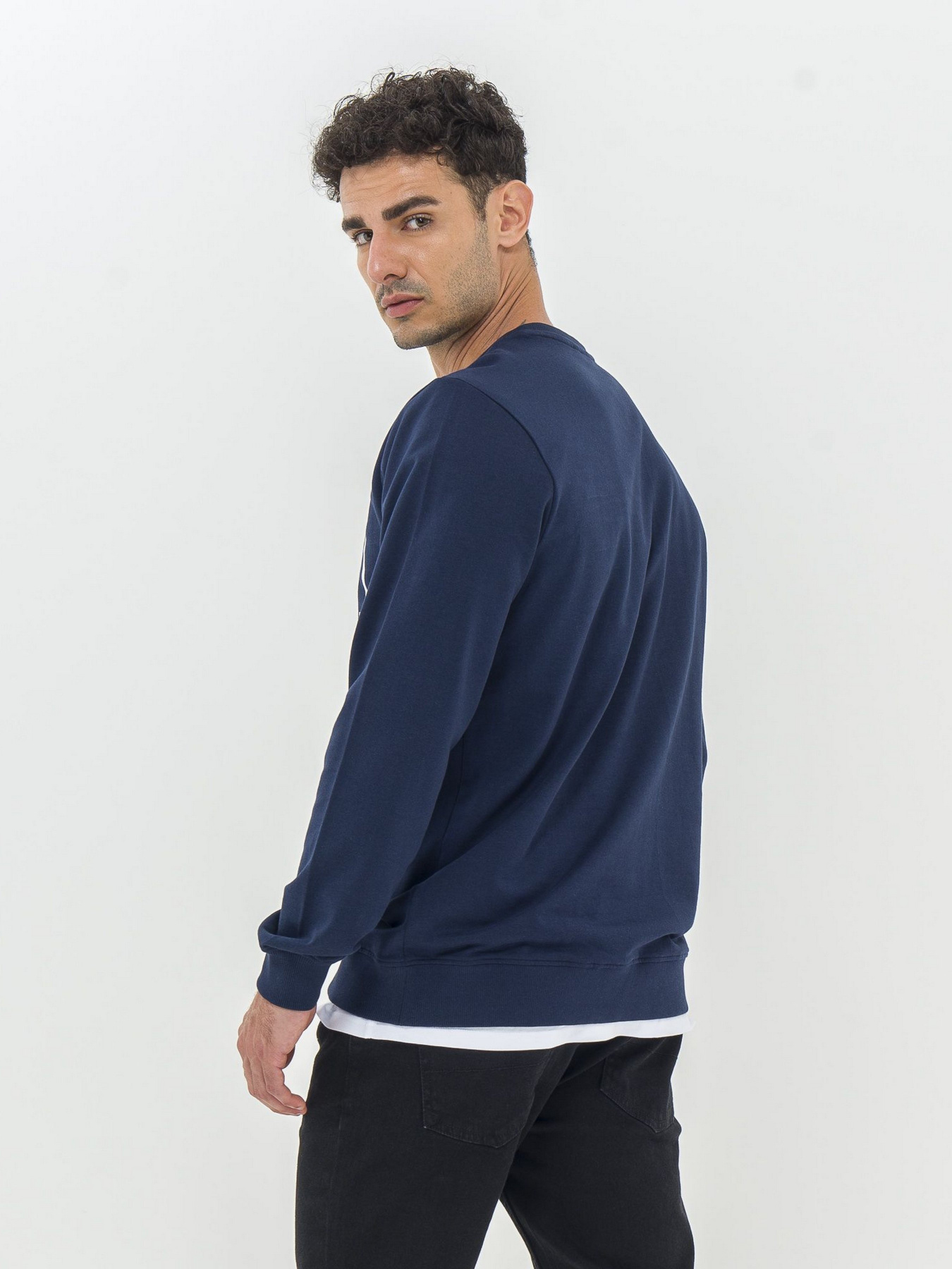 Світшот Piazza Italia модель 07452_blue Фото