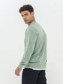 Свитшот Piazza Italia модель 07452_sage Фото