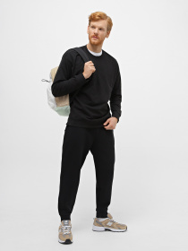 Свитшот Piazza Italia модель 07453_black Фото