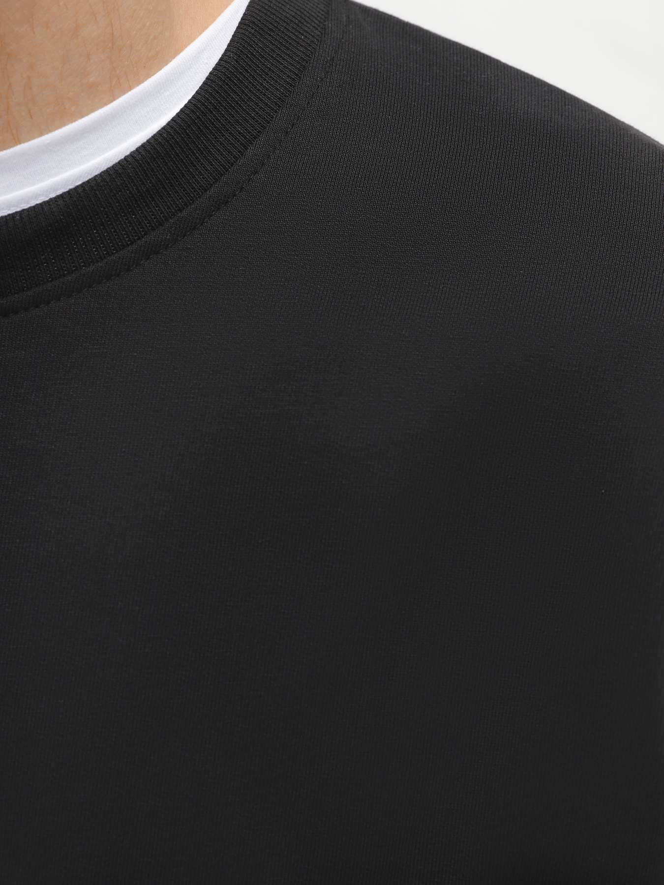 Свитшот Piazza Italia модель 07453_black Фото