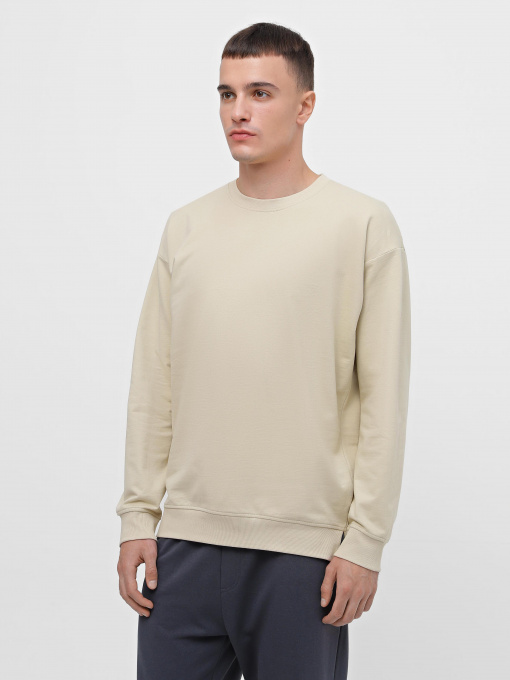 Свитшот Piazza Italia модель 07453_mastic Свитшот Piazza Italia модель 07453_mastic Фото