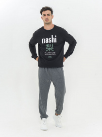 Джоггеры Piazza Italia модель 07456_Antracite melange Фото