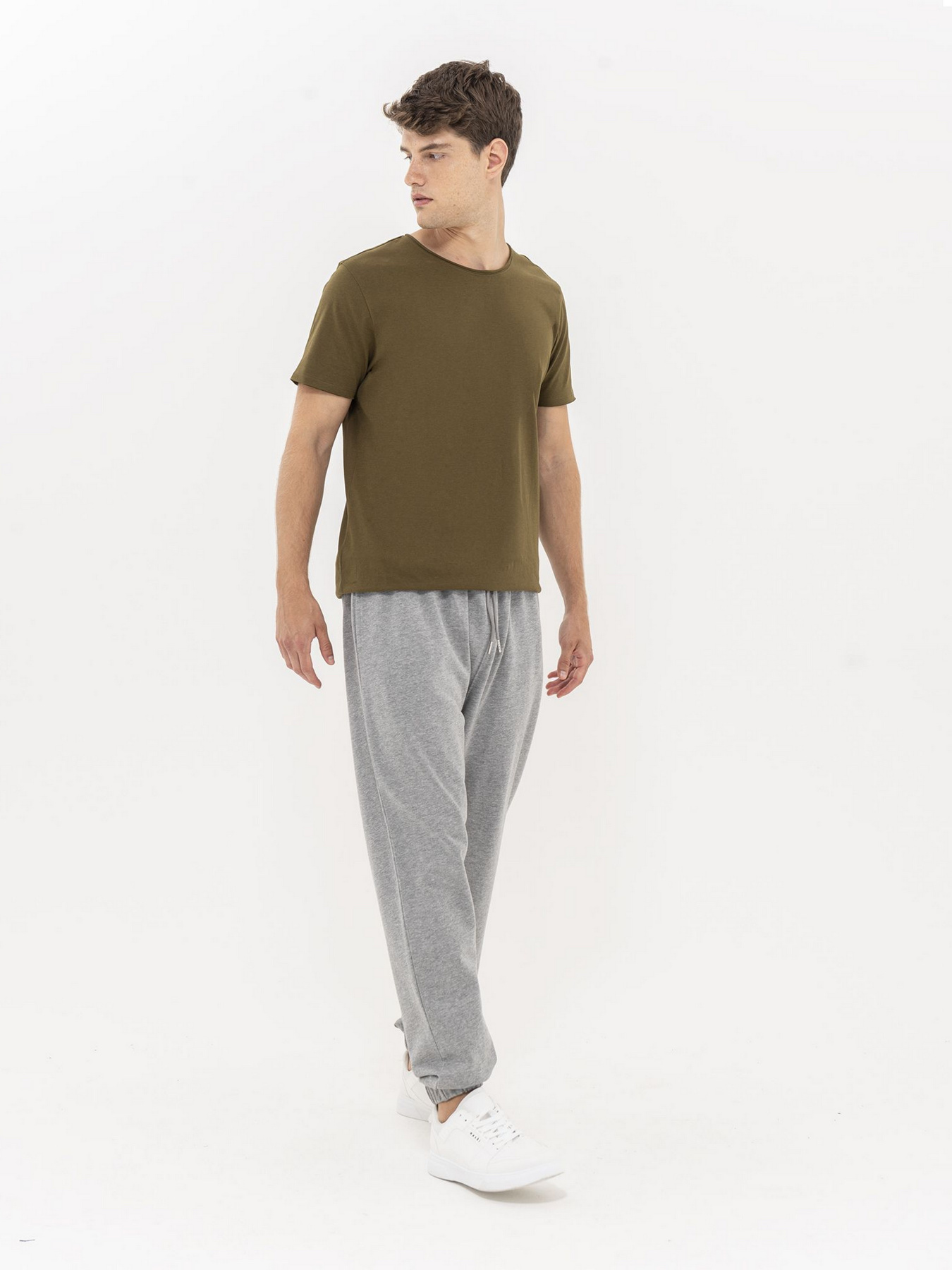 Джоггеры Piazza Italia модель 07456_grey melange Фото