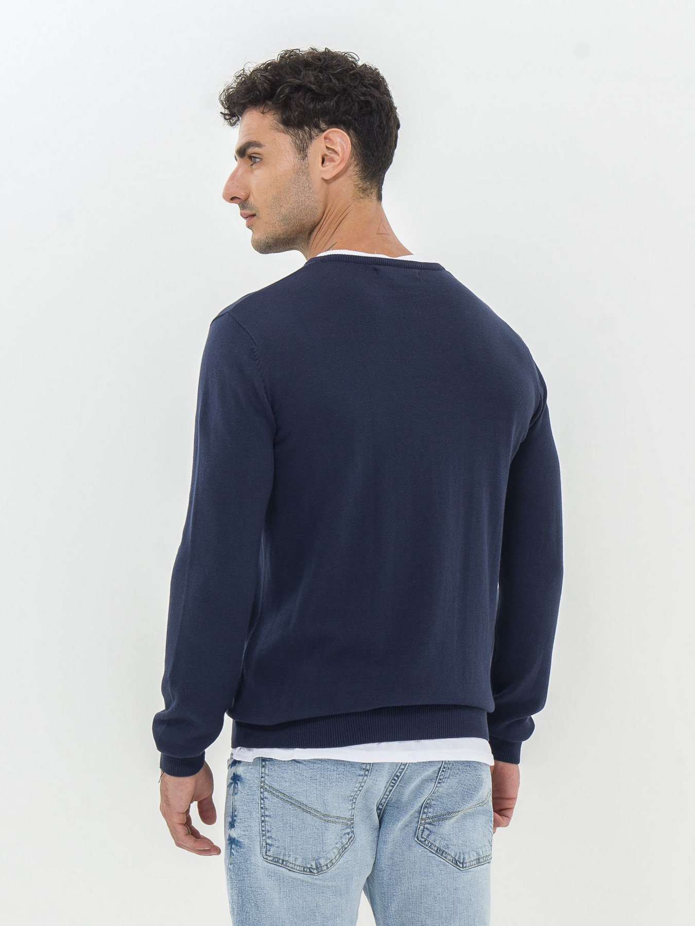 Джемпер Piazza Italia модель 07462_blue Фото