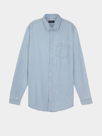 Рубашка Piazza Italia модель 07469_dark denim Фото