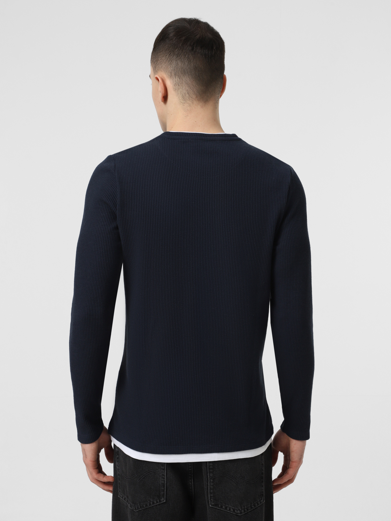 Лонгслів Piazza Italia модель 07472_blue Фото