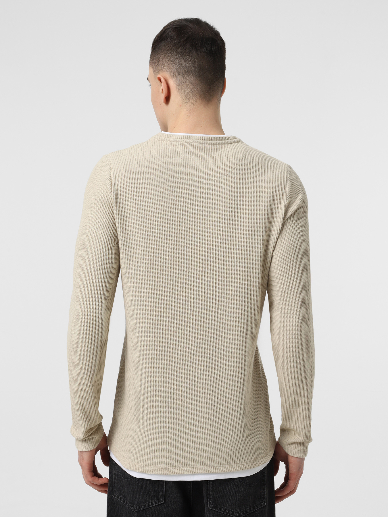 Лонгслів Piazza Italia модель 07472_mastic Фото