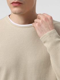 Лонгслів Piazza Italia модель 07472_mastic Фото