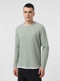 Лонгслив Piazza Italia модель 07472_sage Фото