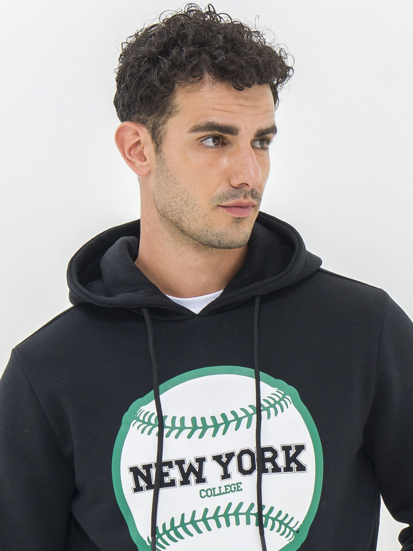 Худи Piazza Italia модель 07517_black Фото