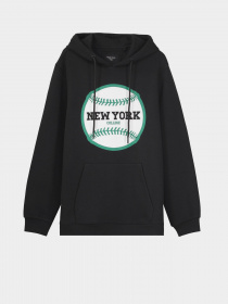 Худи Piazza Italia модель 07517_black Фото