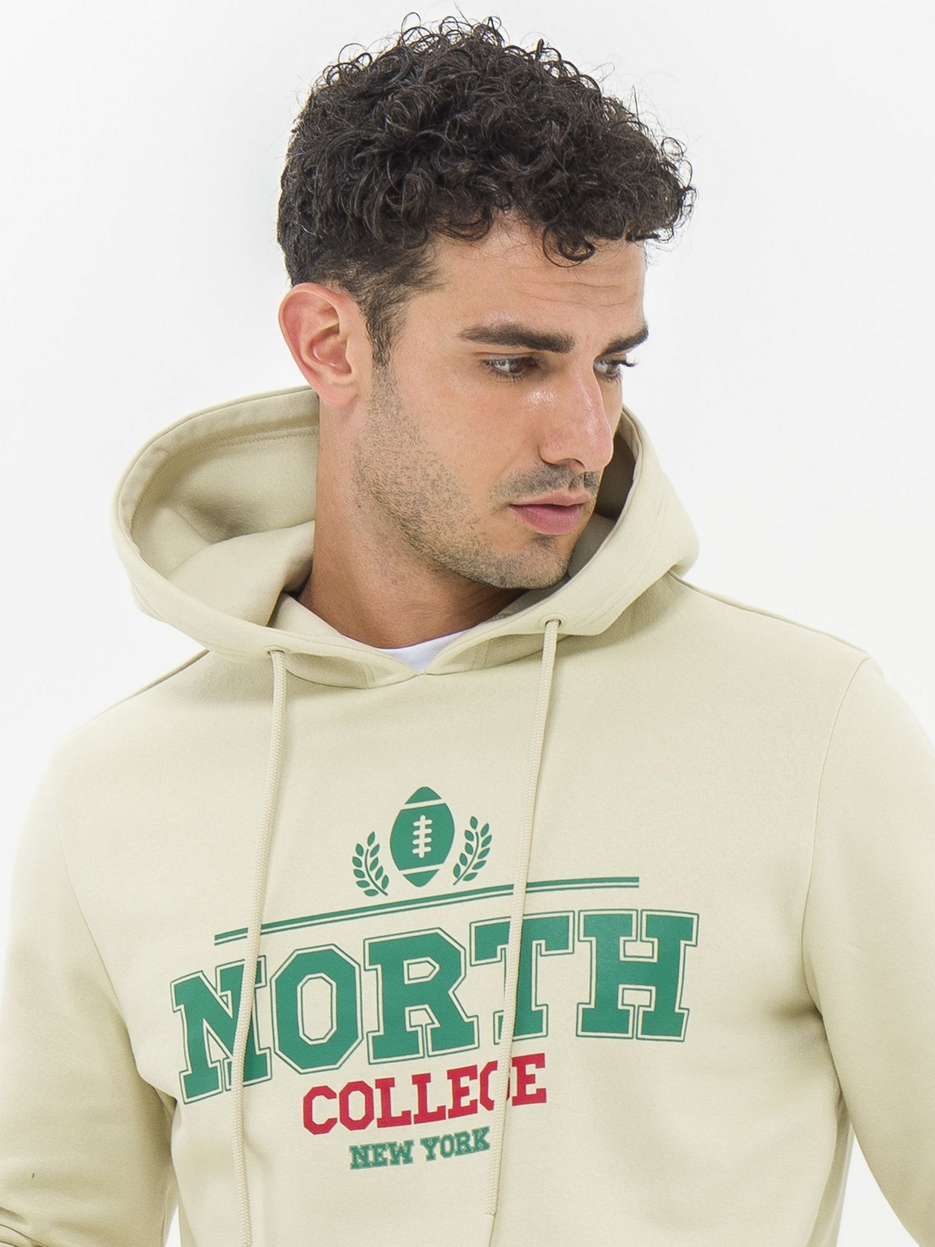 Худи Piazza Italia модель 07517_mastic Фото