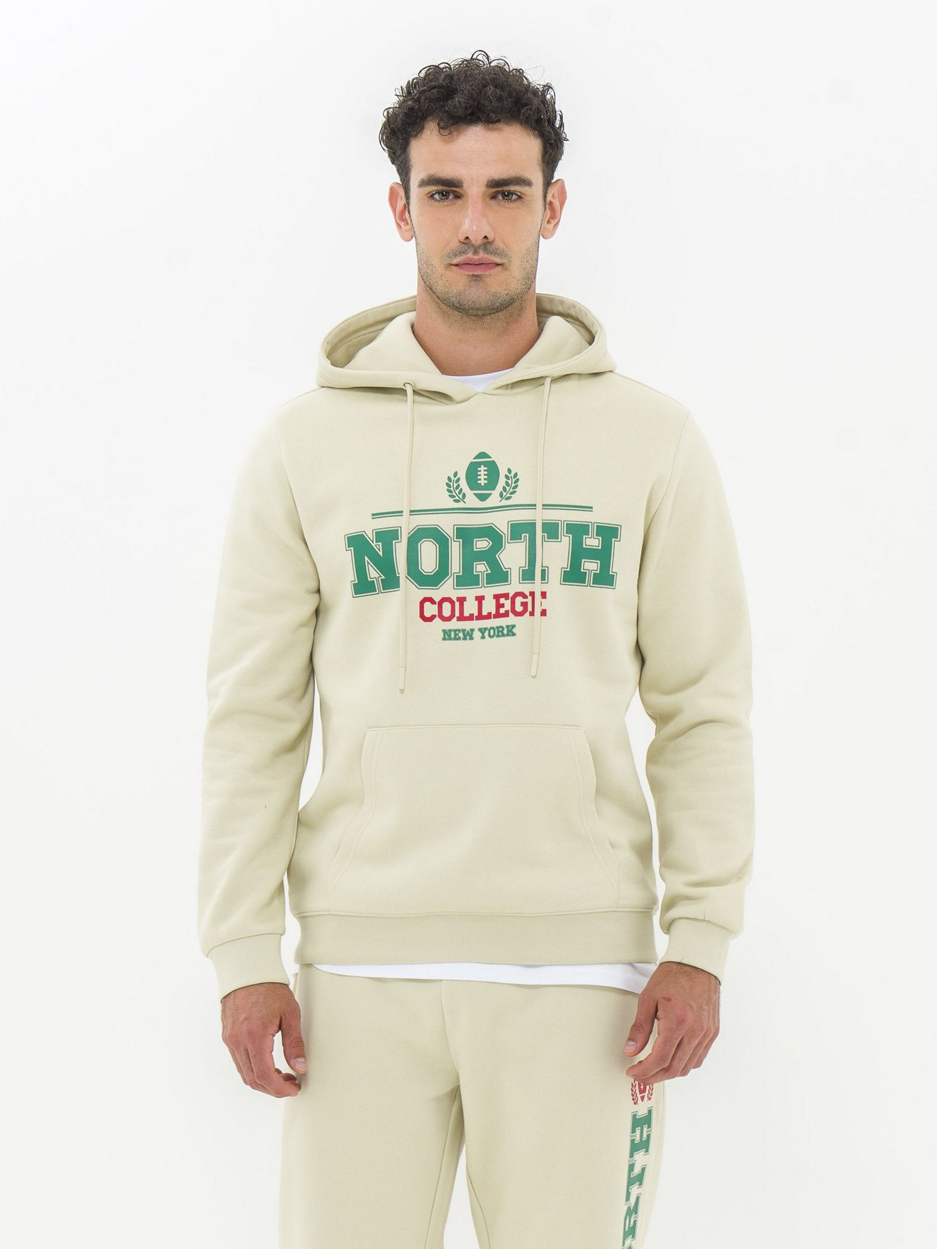 Худи Piazza Italia модель 07517_mastic Фото