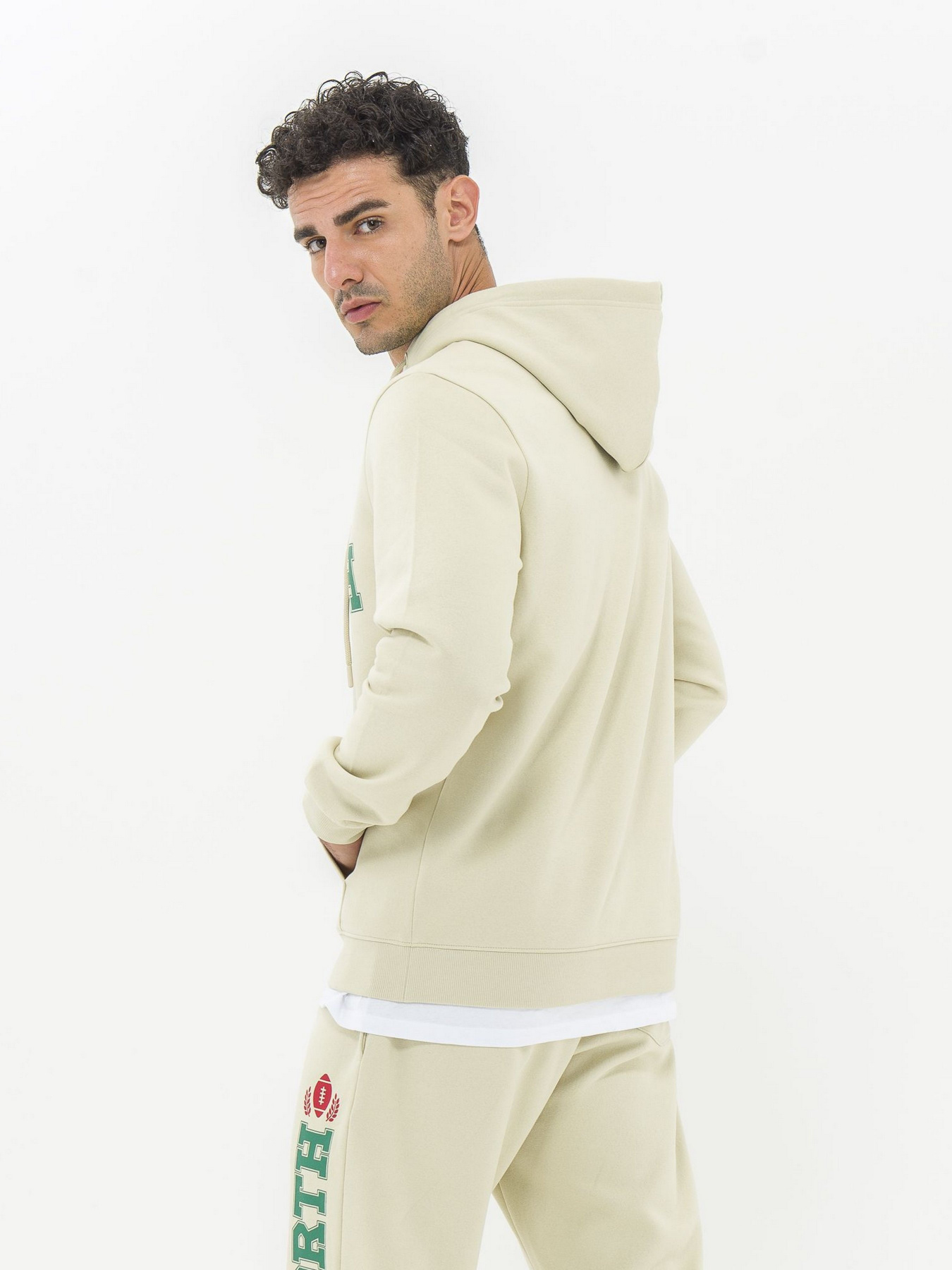 Худи Piazza Italia модель 07517_mastic Худи Piazza Italia модель 07517_mastic Фото