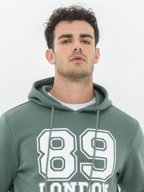 Худи Piazza Italia модель 07517_green Фото