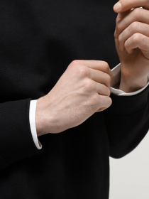 Свитшот Piazza Italia модель 07520_black Фото