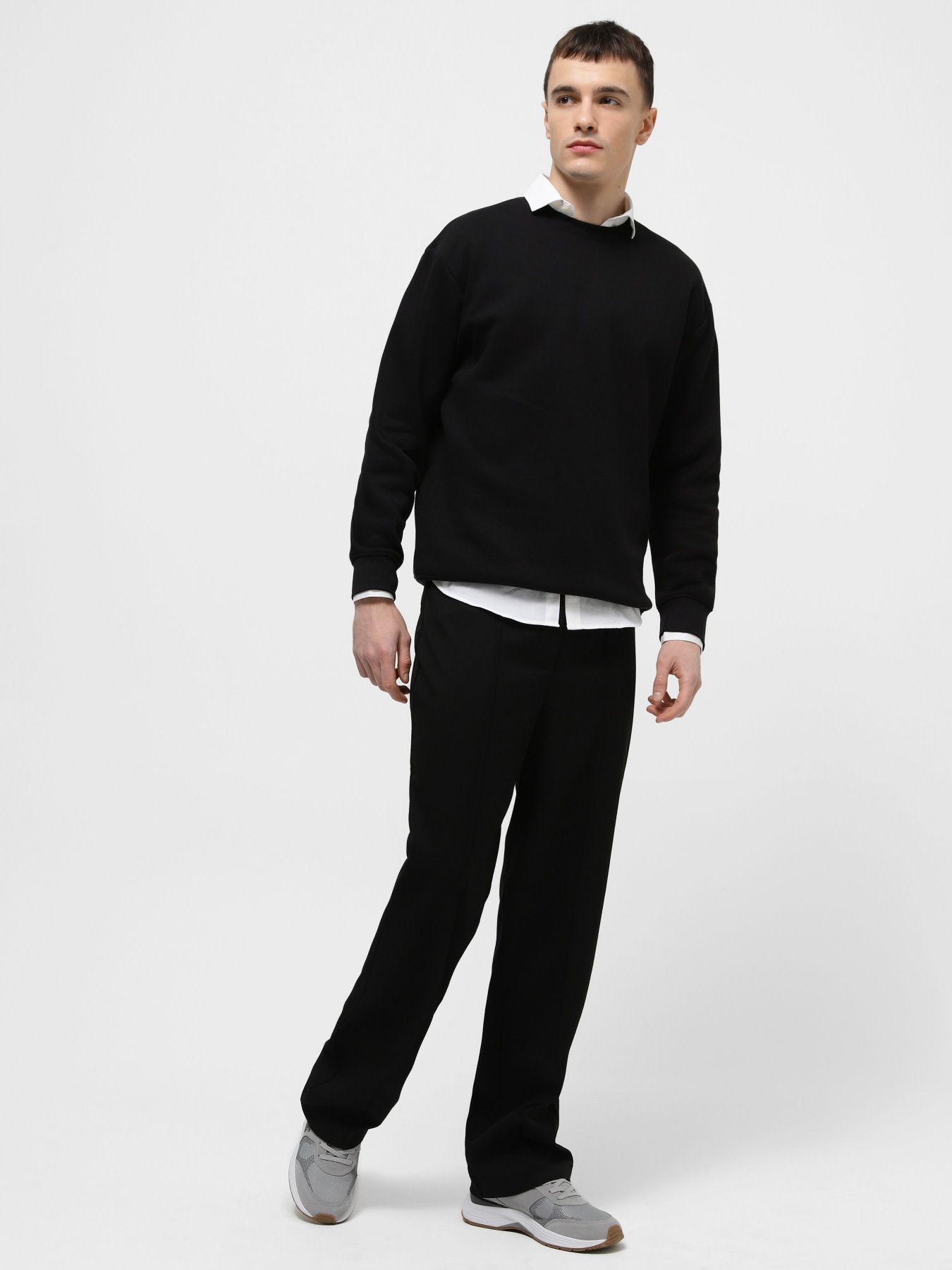 Свитшот Piazza Italia модель 07520_black Фото