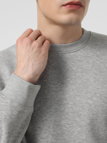 Свитшот Piazza Italia модель 07520_grey melange Фото