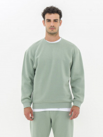 Свитшот Piazza Italia модель 07520_sage Фото