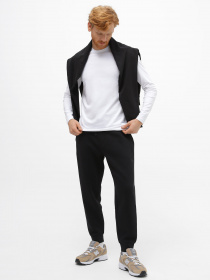 Джоггеры Piazza Italia модель 07521_black Фото