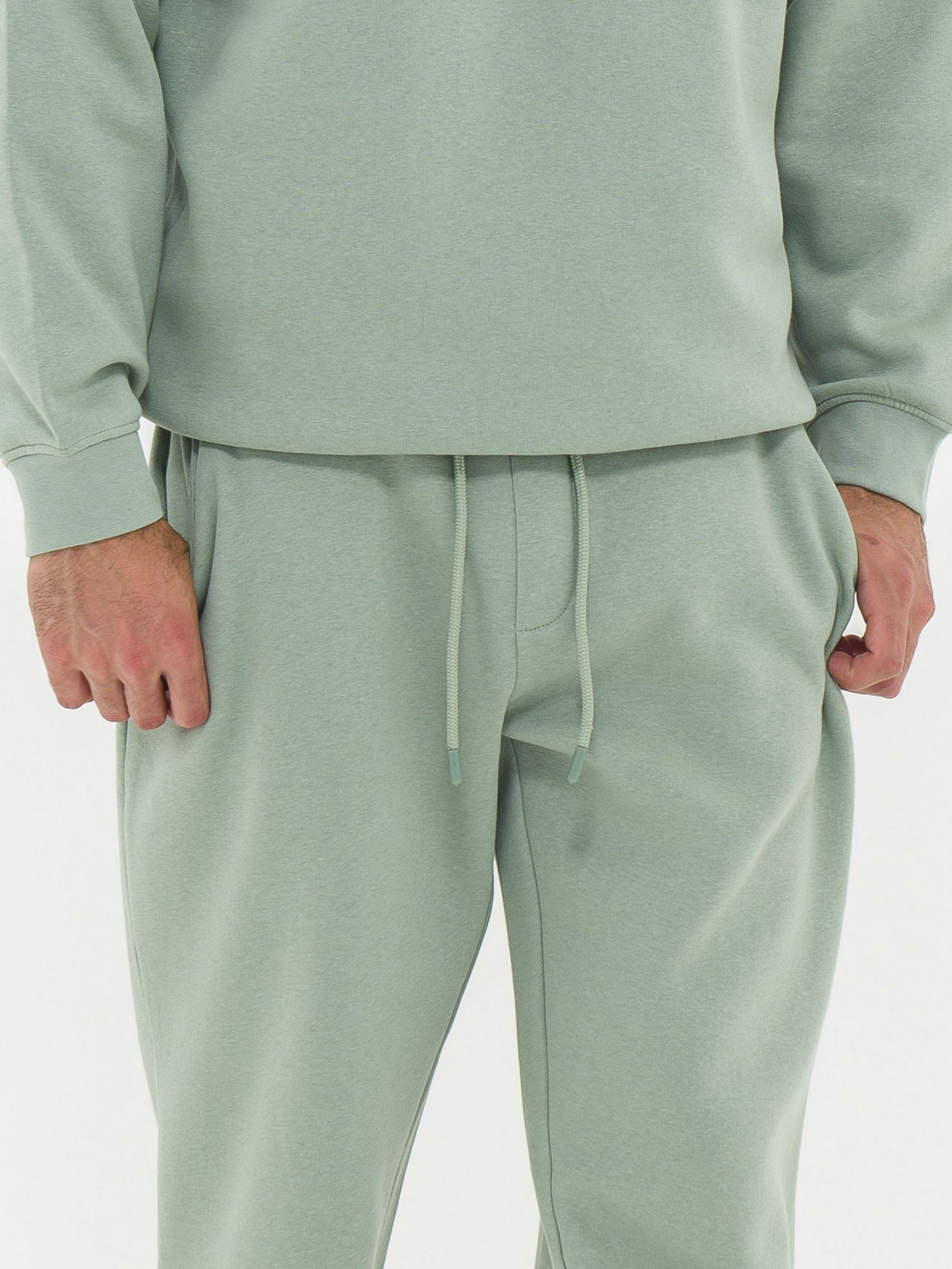 Джоггеры Piazza Italia модель 07521_sage Фото