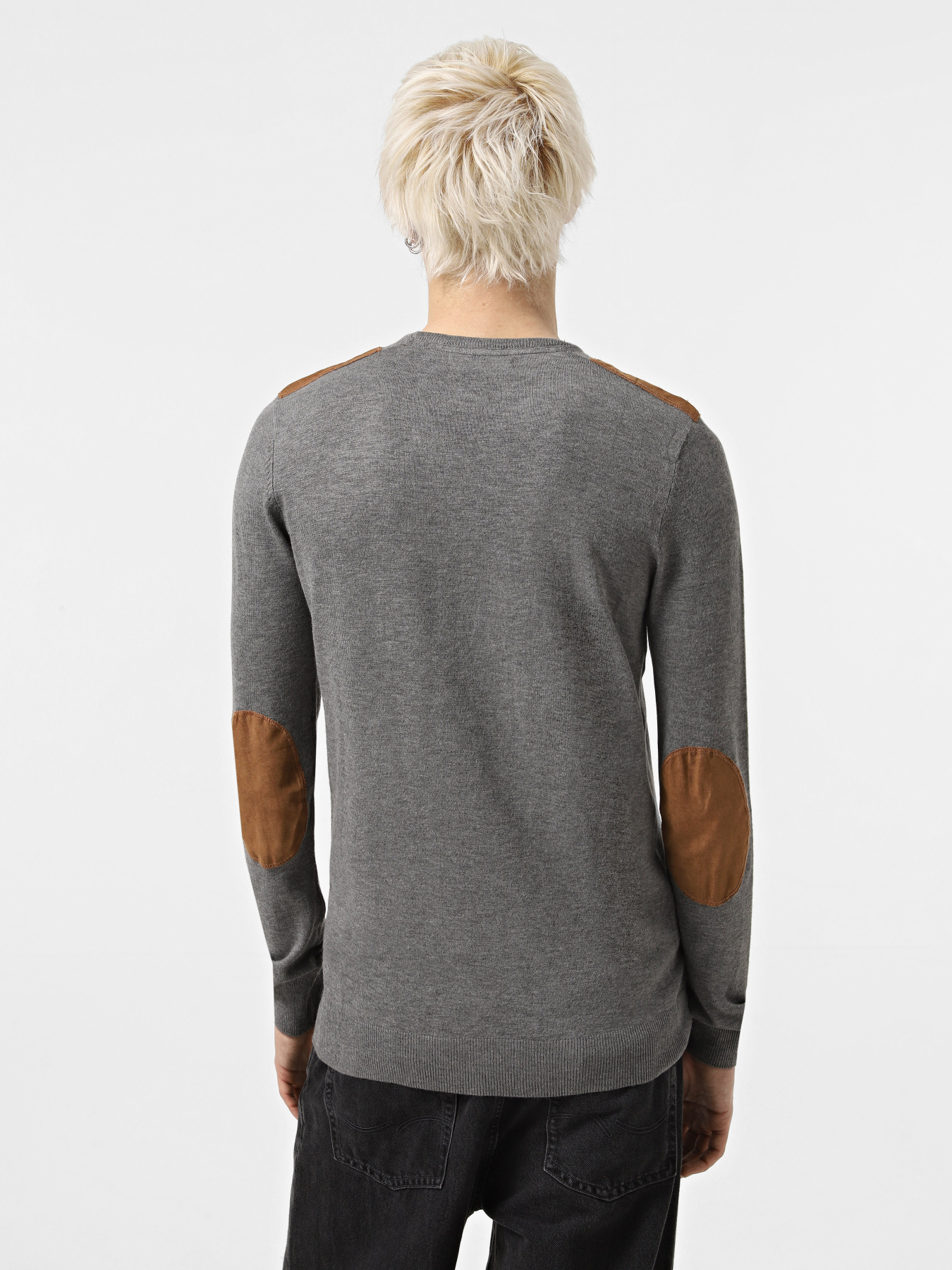 Джемпер Piazza Italia модель 07535_Antracite melange Фото