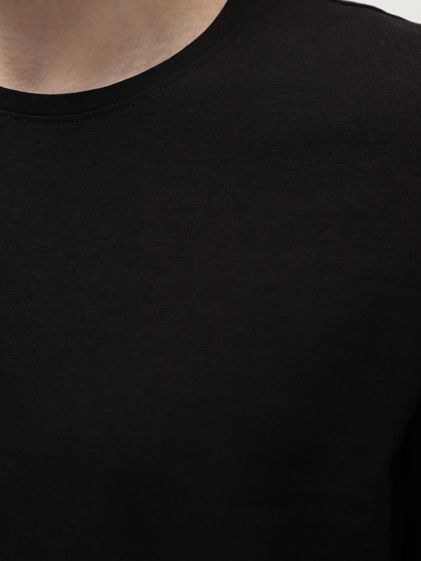 Лонгслив Piazza Italia модель 07537_black Фото